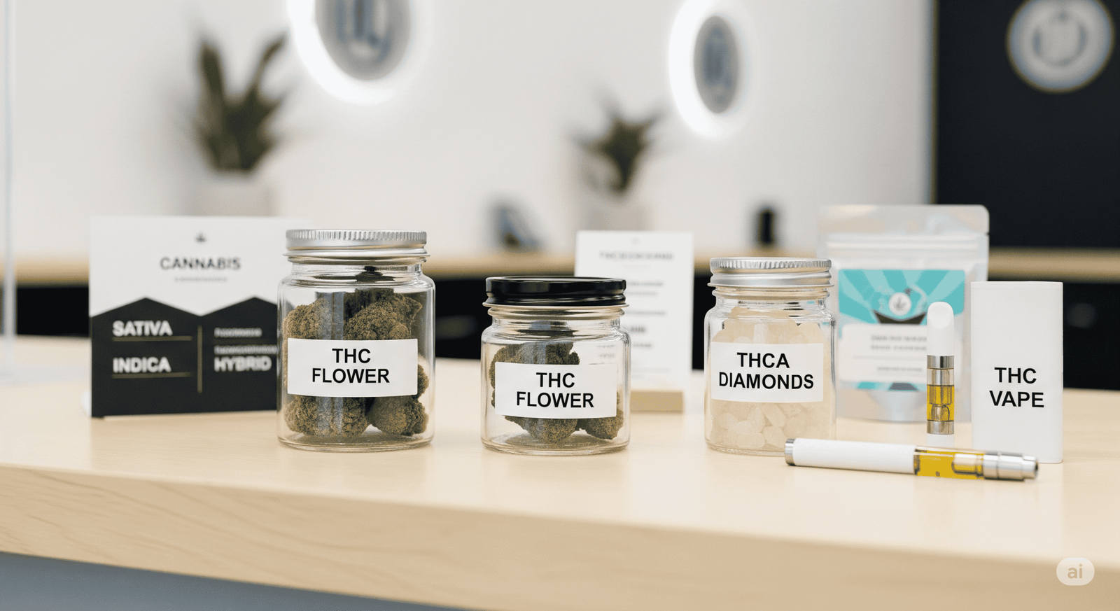 what is the difference between THC and THCA