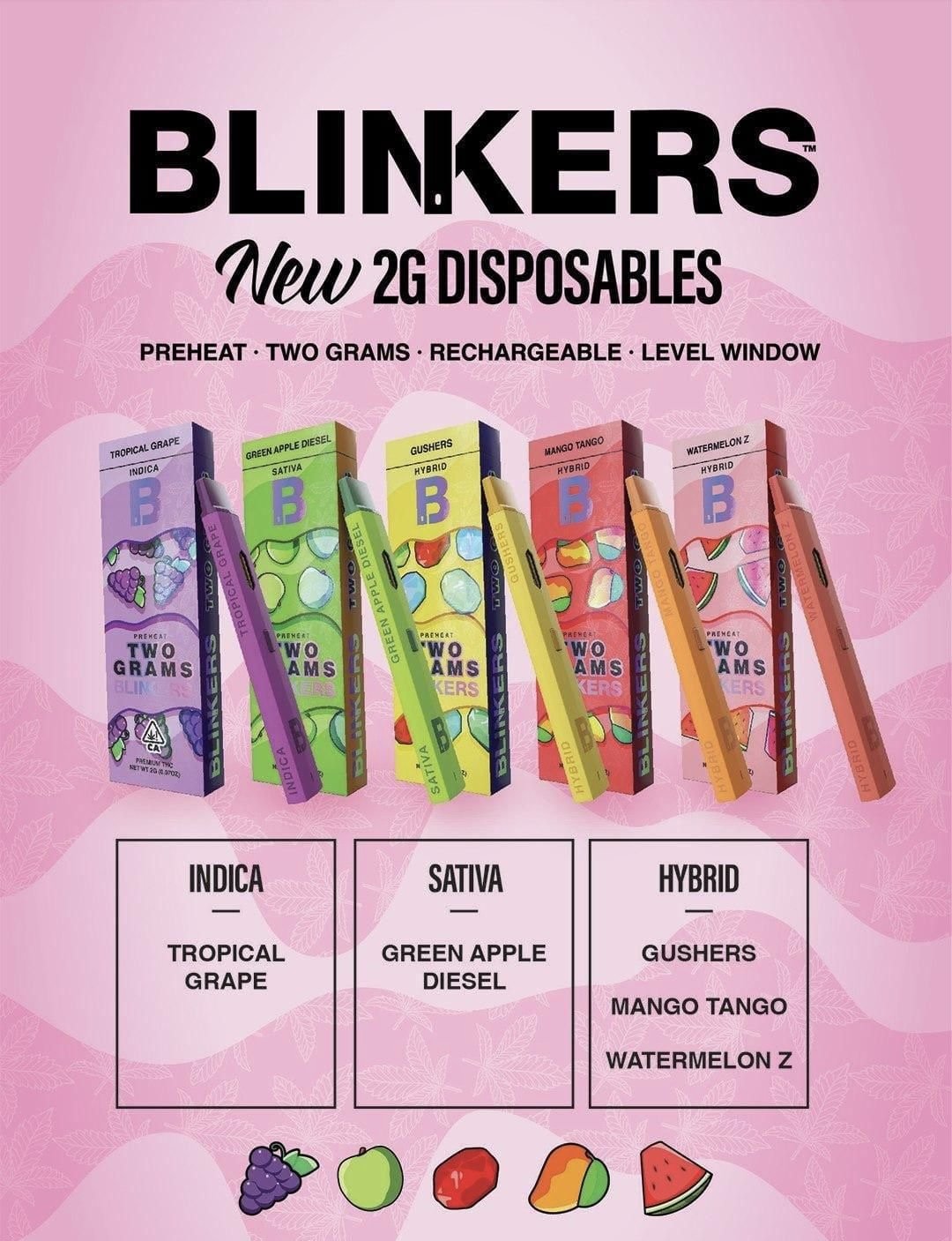 Blinkers Disposable 2g vape