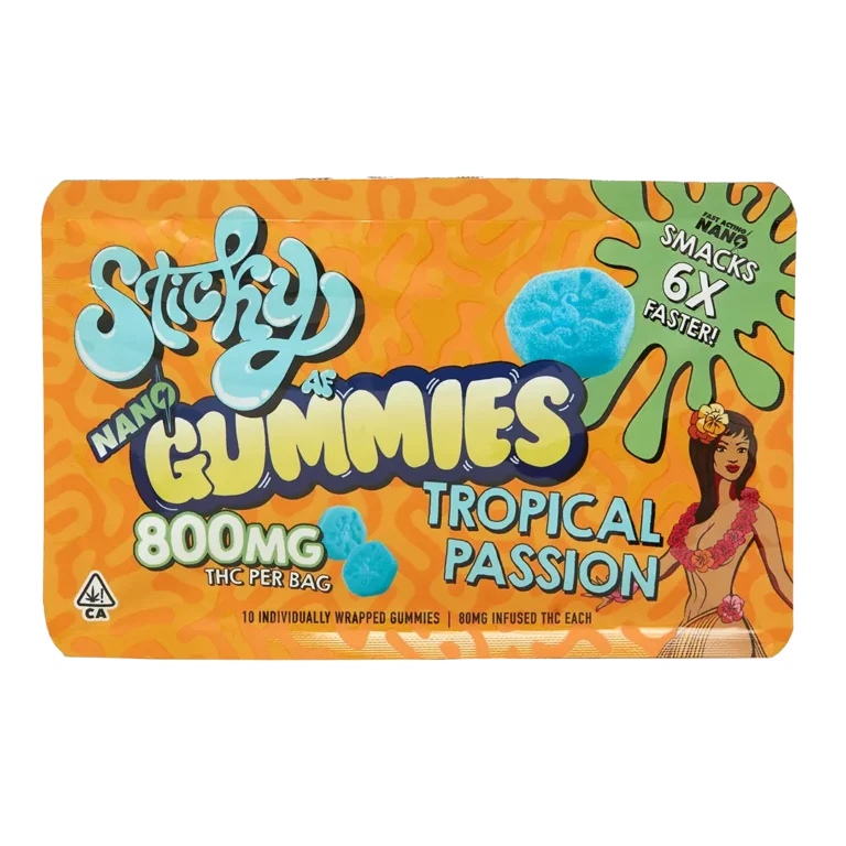 Tropical Passion - Sticky Gummies 800mg