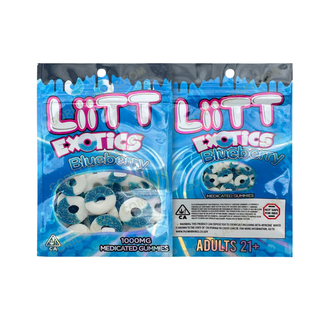 LiTT Exotics Gummies – 600mg