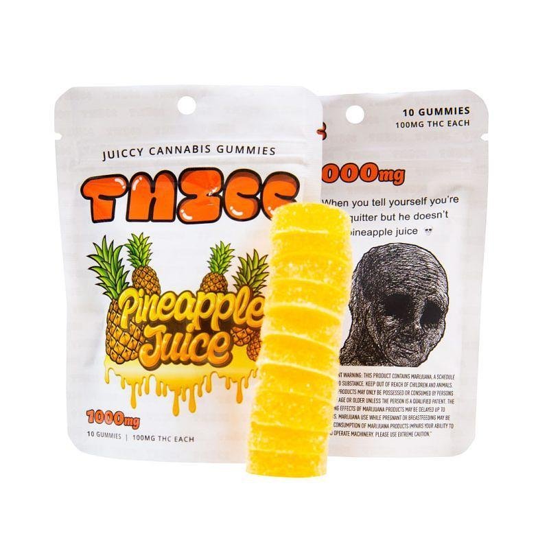 Pineapple Juice - Thicc Gummies 1000mg